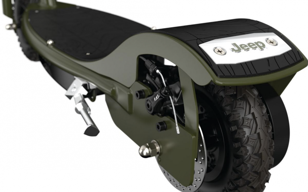 Razor presenta el scooter eléctrico Jeep® RX200 innovadora colaboración con Jeep