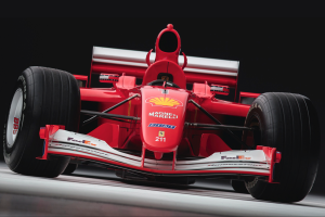 El Ferrari F2001 de Michael Schumacher a subasta en Sothesby's