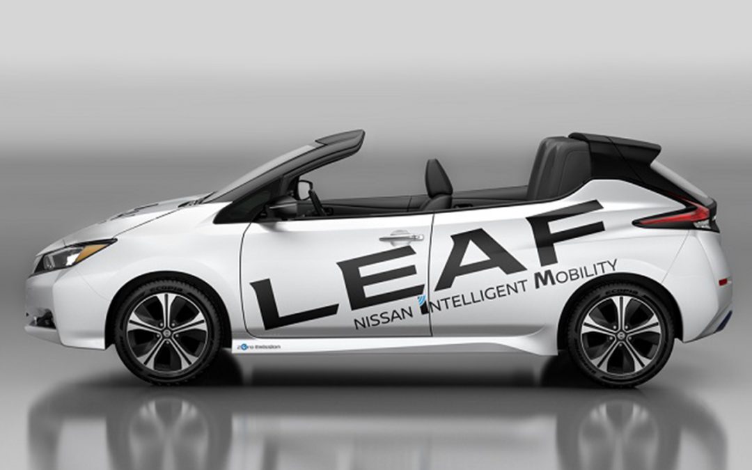 Nissan LEAF se despeina con una versión descapotable