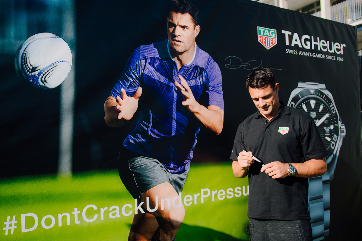 TAG Heuer estrena embajador el jugador de rugbi Dan Carter